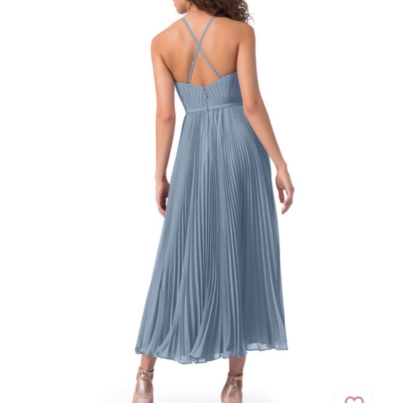 Azazie Dusty Blue Dress (Dasha) - Picture 2 of 3